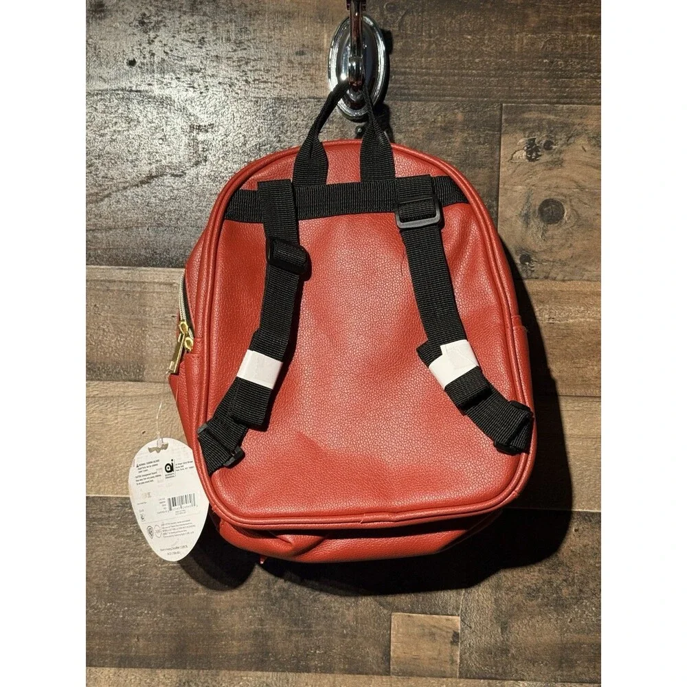 NEW -Harry Potter Gryffindor Mini Backpack Red, faux leather ships fast!